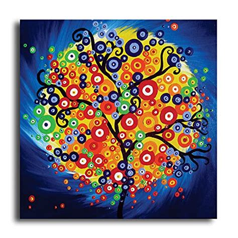 Pixelartz Canvas Painting Tree Of Life Painting Home