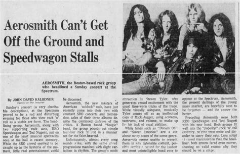 Aerosmith | The Concert Database