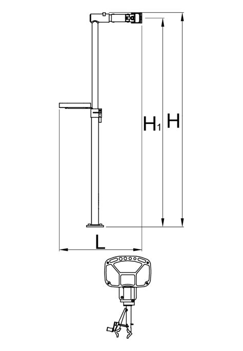 Unior Pro Repair Stand With Single Clamp Quick Release Without Plate