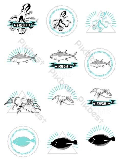 Seafood Icon PNG Images | PSD Free Download - Pikbest