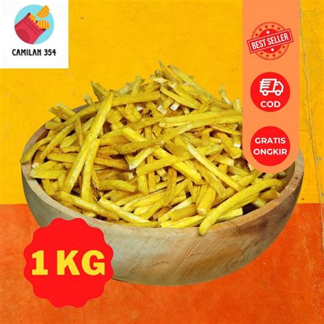 Jual Kiloan Stik Talas Goreng Gurih Kg Stick Tales Renyah Murah