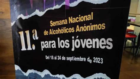 Alcohólicos Anónimos anuncia Semana Nacional para Jóvenes