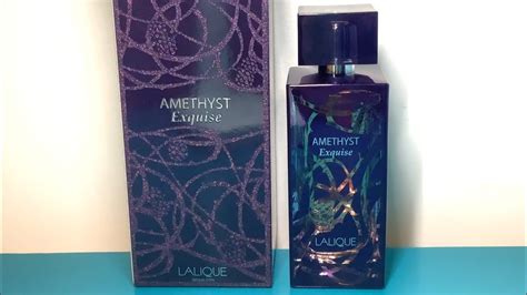 First Impressions Lalique Amethyst Exquise Edp Youtube