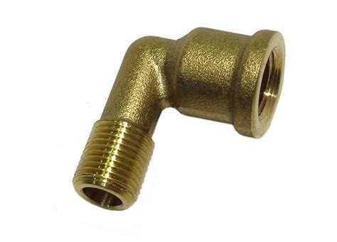 1 8 Inch BSP Brass Elbow MxF Male X Female Stevenson Plumbing