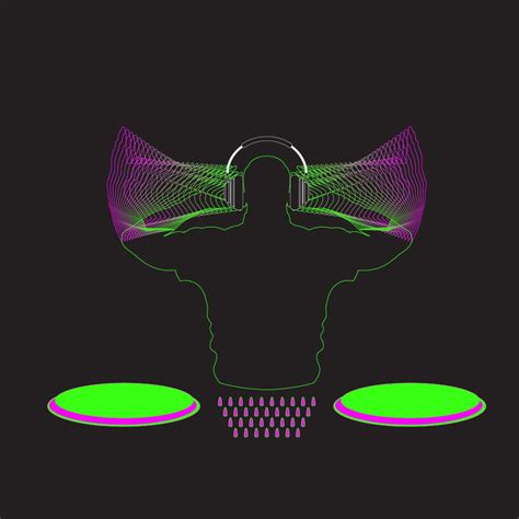 silhouette of DJ on Behance