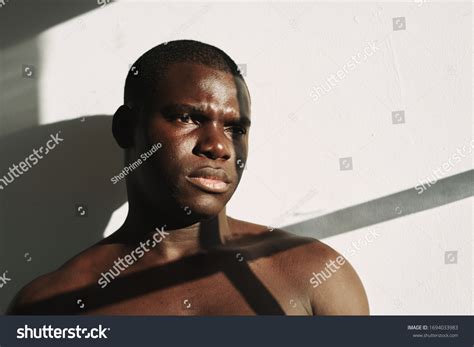 African American Man Naked Torso Looks Stock Photo Shutterstock