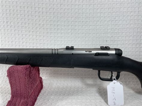 Savage B Mag 17 WSM 22 Stainless H Barrel Bolt Rifle Bolt Action