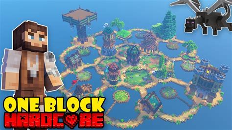 Minecraft Oneblock Skyblock But It S Hardcore Finale YouTube
