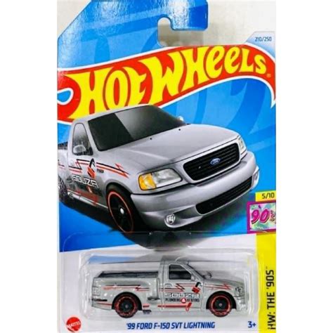 Hot Wheels 99 Ford F 150 SVT Lightning Lote M 2024 HW The 90S Shopee Brasil