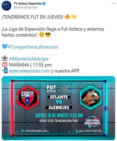 Atlante Vs Alebrijes De Oaxaca EN VIVO ONLINE Y EN DIRECTO Por La Liga