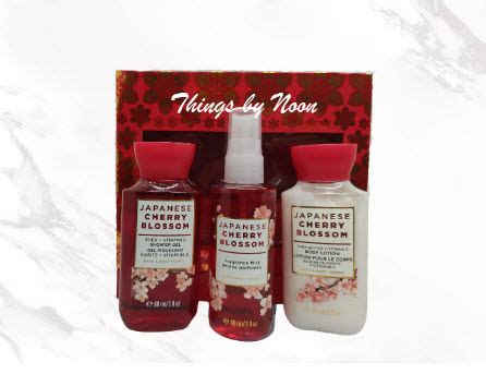 Bath Body Works Bbw Mini Gift Set Set Hadiah Size Travel Lazada