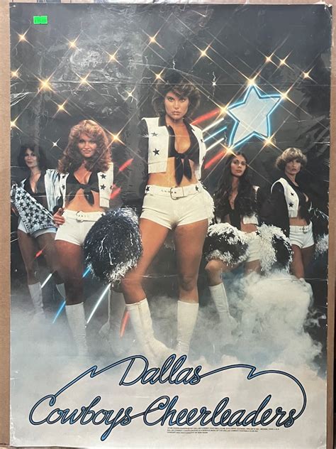 Vintage 1977 Original Dallas Cowboys Cheerleaders Poster - Etsy