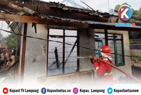 Kupas Tuntas Rumah Warga Palembapang Lamsel Ludes Terbakar Kerugian