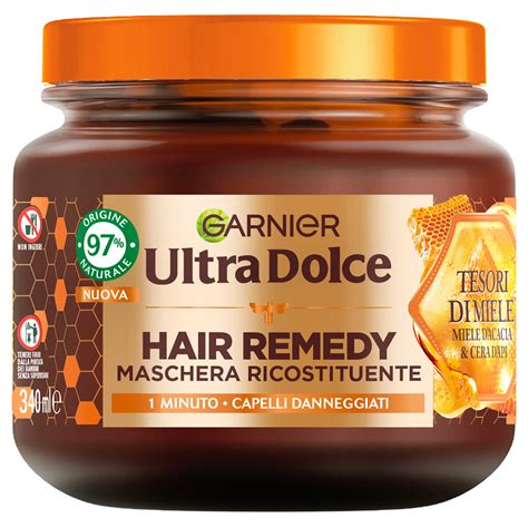 Garnier Ultra Dolce Maschera Hair Remedy Miele Ml