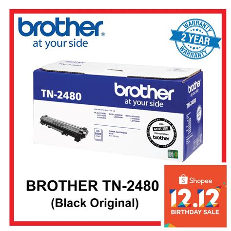 BROTHER TN 2480 Black Original LaserJet Toner Cartridge TN 2480