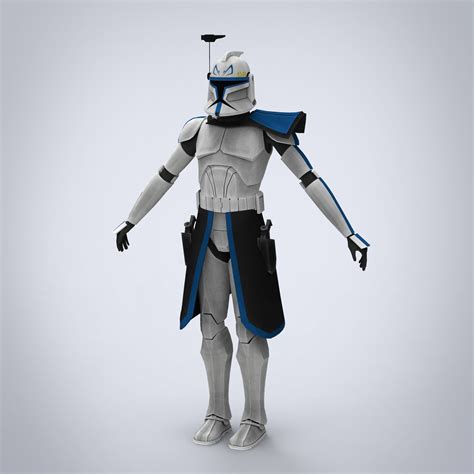 Captain Rex Phase 1 Full Wearable Armor With Helmet Template Etsy