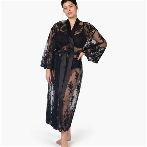 Nordstrom Intimates Sleepwear Rya Sheer Lace Robe Poshmark