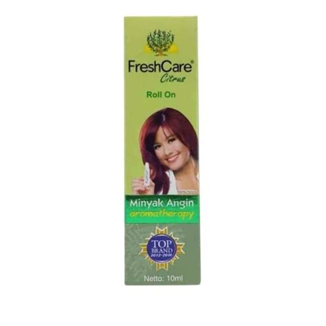 Jual Fresh Care Citrus Roll On Minyak Angin Aromatherapy Ml Shopee