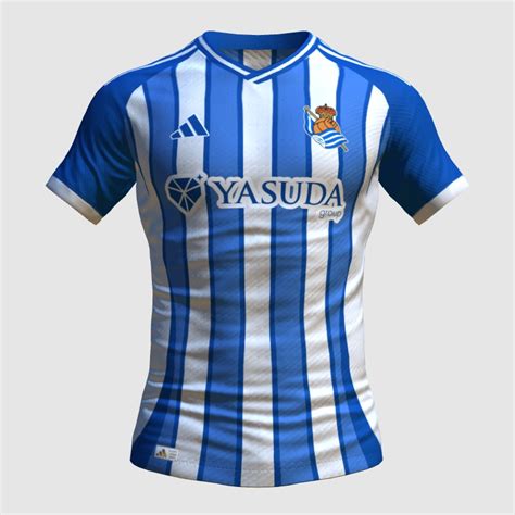 Real Sociedad X Adidas 2024 Concept FIFA 23 Kit Creator Showcase