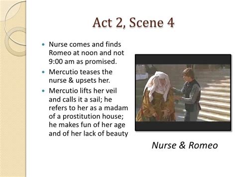 Romeo and Juliet Act 2, Scenes 3-6 Notes