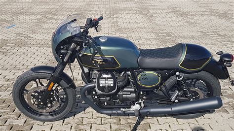 umgebautes motorrad moto guzzi  iii stone von suedbike ek inhaber