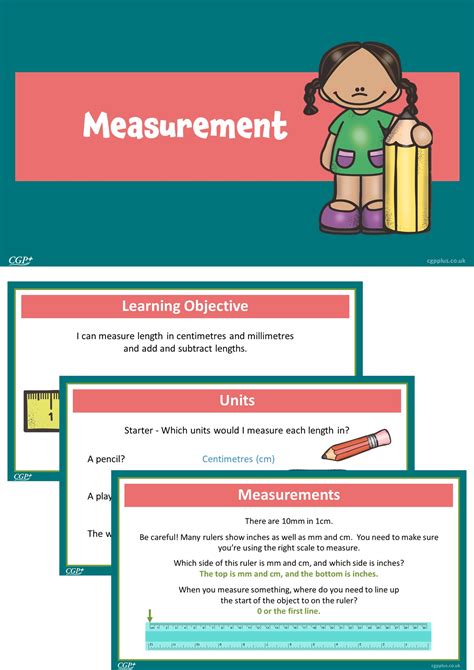 Measurement — Add And Subtract Lengths Year 3 Cgp Plus