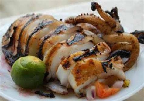 Grilled Squid Inihaw Na Pusit Recipe By Shalina Cookeatshare