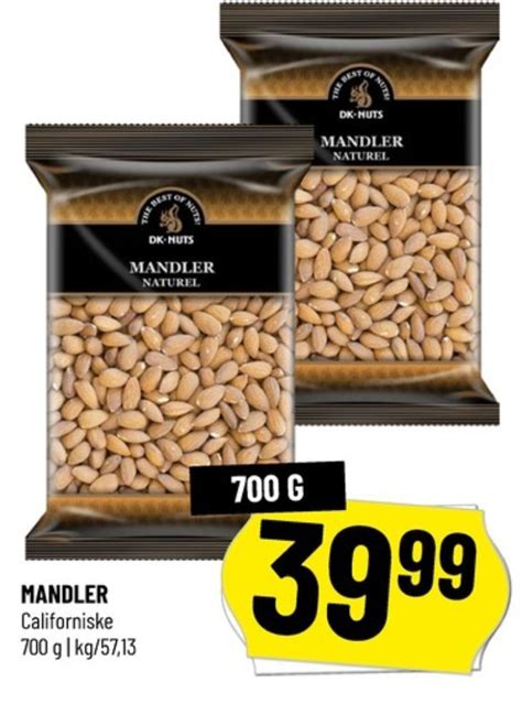 Dk Nuts Mandler Tilbud Hos L Vbjerg