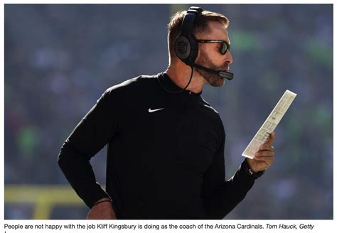 Fire Kliff Kingsbury Media Members Fans Call For Arizona Cardinals To