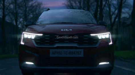 Kia Sonet Facelift Global Debut In India Tomorrow