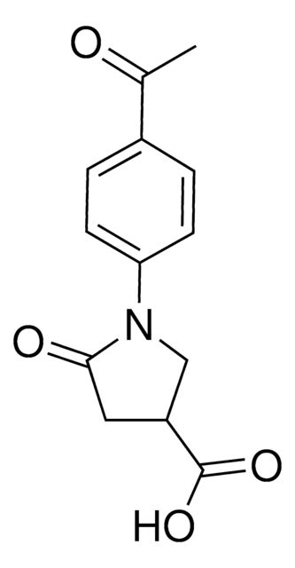 1 4 Acetylphenyl 5 Oxo 3 Pyrrolidinecarboxylic Acid AldrichCPR