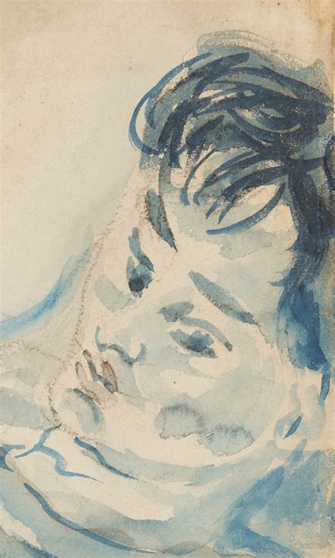 Lot Joseph Delaney Watercolor Of A Nude Woman Case Auctions