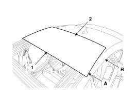 Hyundai Azera Repair Procedures Panoramaroof Body Interior And