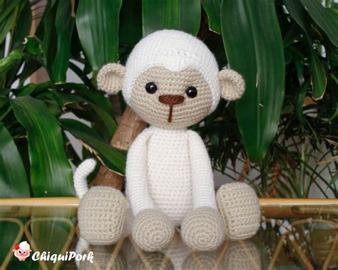 Crochet Monkey PATTERN Amigurumi Monkey Pattern Pdf Tutorial Etsy