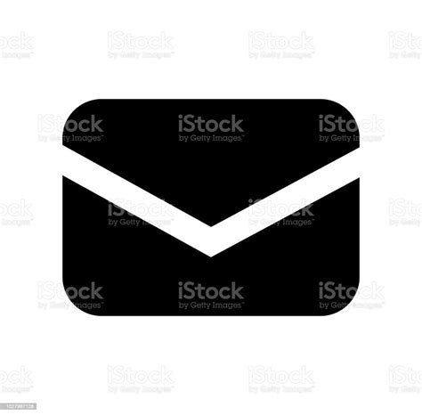 Mail Email Icon Stock Illustration Download Image Now Black Color