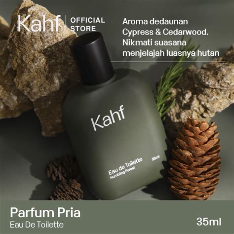 Jual KAHF Skincare Cowok Halal Serum Parfum Eau De Toilette Pria Body