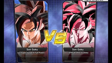 Xenoverse 2 Requested Match PC Goku Super Saiyan 4 Full Power Vs