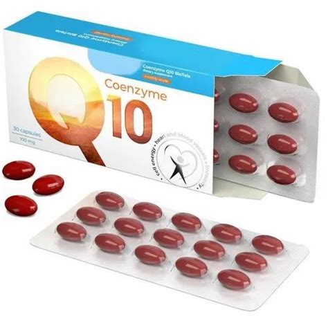 Ubidecarenone Coenzyme Q10 Capsules Prescription At 225 Box In Pune