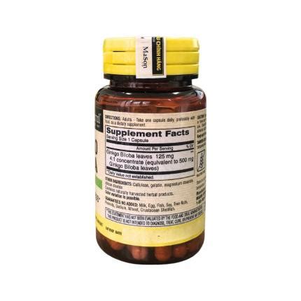 Mason Natural Ginkgo Biloba H Tr N O B Pharmart Vn