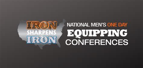 Iron Sharpens Iron: A conference for equipping men - Living Waters Church