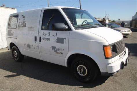 Buy Used 1992 Chevrolet Astro Cargo Van Automatic 6 Cylinder No Reserve