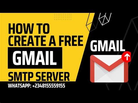 HOW TO CREATE A FREE GMAIL SMTP SERVER TO SEND BULK EMAILS 2023