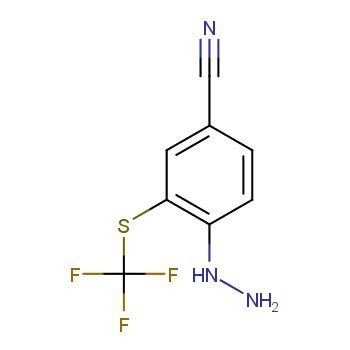 1 4 Cyano 3 Trifluoromethylthio Phenyl Hydrazine 1803888 93 8 Wiki