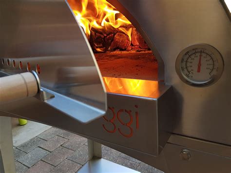 SAPORE Oggi Wood Oven 70cm Burnt Orange Colour SAPORE Wood Ovens