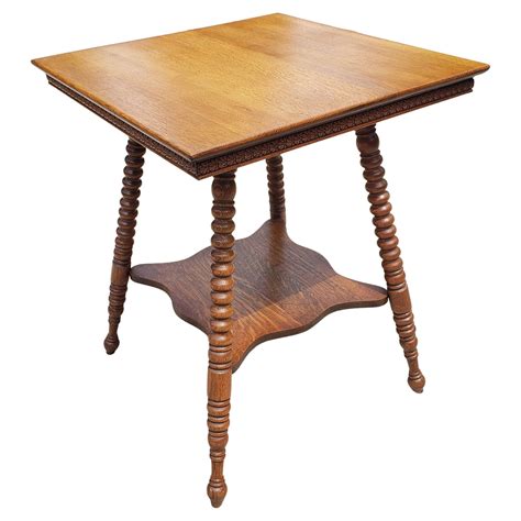 1970s American Classical Solid Walnut 3 Tier Accent Table For Sale At