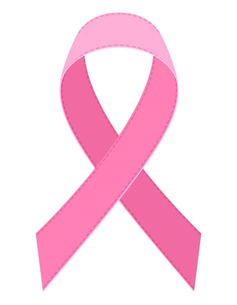 Premium Vector Pink Ribbon Breast Cancer Awareness Stock Vector