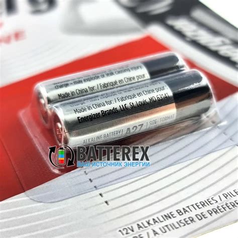 Батарейка А27 Energizer Alkaline 12V | Купить батарейку 12 вольт А27 ...