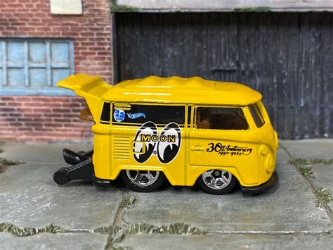 Loose Hot Wheels Volkswagen Kool Kombi Mooneyes Yellow Etsy