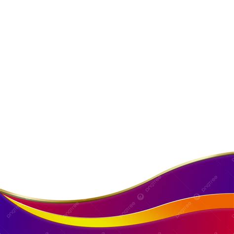 Colorfull Shape Curve Banner Curve Banners Shape Png Transparent