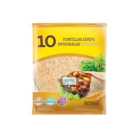 Tortilhas Integrais Hacendado